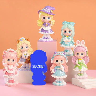 Amaz? Box Spotlight Girl Collectibles, Collect up to 7 of different Cute Girl Themed Figures