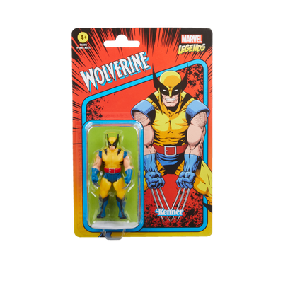 Marvel Legends Series Retro 375 Collection Wolverine 3.75-Inch Action Figures