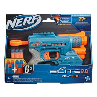 Nerf Elite 2.0 Volt SD-1 Blaster, 6 Official Nerf Darts