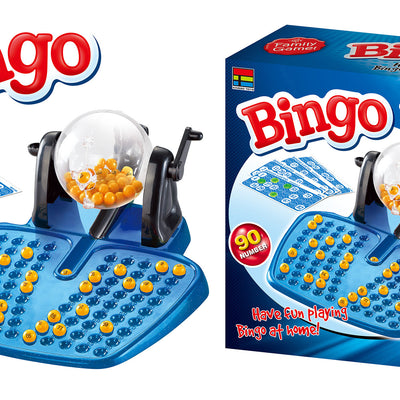 Kidmoro Deluxe Bingo Cage Game, 48 Different Bingo Cards Combination and Markers