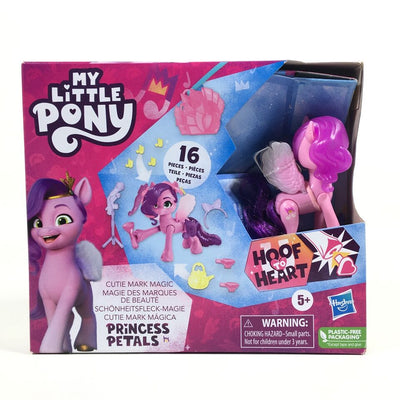 My Little Pony: Make Your Mark Toy Cutie Mark Magic Princess Pipp Petals - 3-Inch Hoof to Heart Pony with Surprise Accessories, Age 5 & Up