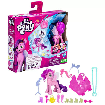 My Little Pony: Make Your Mark Toy Cutie Mark Magic Princess Pipp Petals - 3-Inch Hoof to Heart Pony with Surprise Accessories, Age 5 & Up