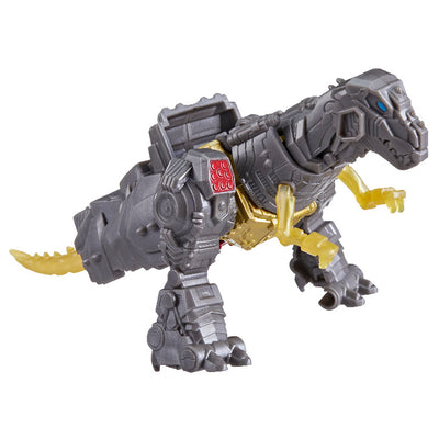 Transformers Authentics Bravo Grimlock 4.5-Inch Robot Action Figure, Interactive Toys for Boys and Girls Ages 6 and Up