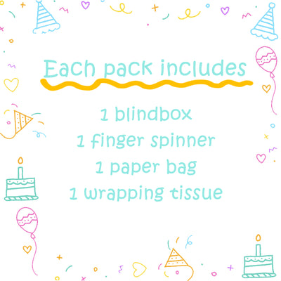 Just Boys Goodie Bag for Boys Aged 6 to 18 Years, Blind Box, and Gyro Finger Spinner