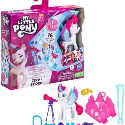 My Little Pony: Make Your Mark Toy Cutie Mark Magic Zipp Storm - 3-Inch Hoof to Heart Pony with Surprise Accessories