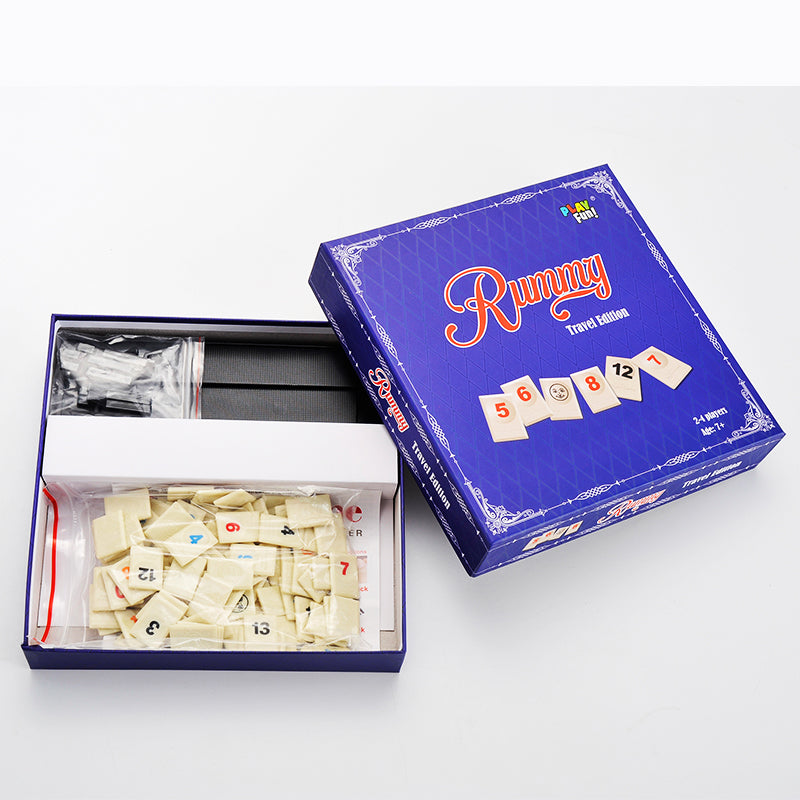 Rummy Mini Travel Edition, 2-4 Players, Traditional Digital Board Game ...