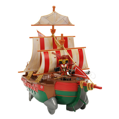 Sonic The Hedgehog Prime 2.5-inch Action Figure Playset Pirate Angel's Voyage Ship