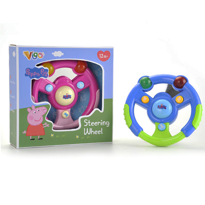 Vigo Peppa Pig Steering Wheel Baby Toys