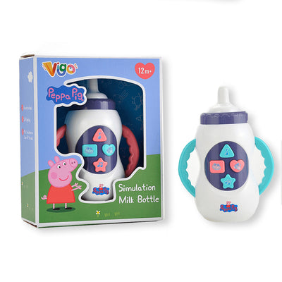 Vigo Peppa Pig Simulation Milk Bottle Baby Toys
