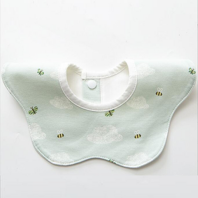 Vigo Cotton Bib For Babies Busy Bees Design