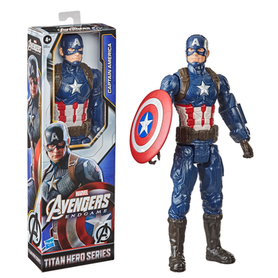 Marvel Avengers Titan Hero Series Collectible 12-Inch Captain America Action Figure