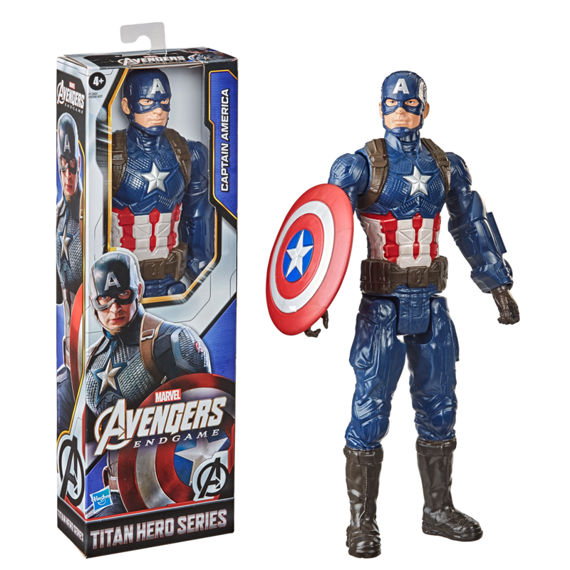 Marvel Avengers Titan Hero Series Collectible 12 Inch Captain America