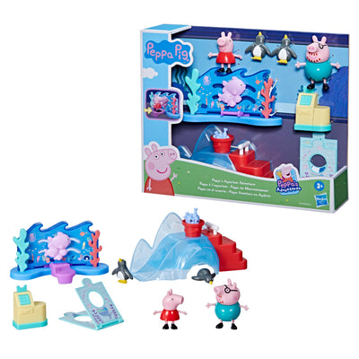 Peppa Pig Peppa’s Adventures Peppa’s Aquarium Adventure Playset Preschool Toy