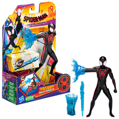 Marvel Spider-Man: Across the Spider-Verse Web Spinning Miles Morales Toy, 6-Inch-Scale