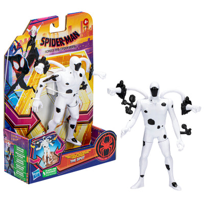 Marvel Spider-Man: Across the Spider-Verse Portal Punch The Spot Toy, 6-Inch-Scale