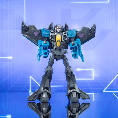 Transformers Toys EarthSpark Warrior Class Skywarp Action Figure, 5-Inch, Robot Toys