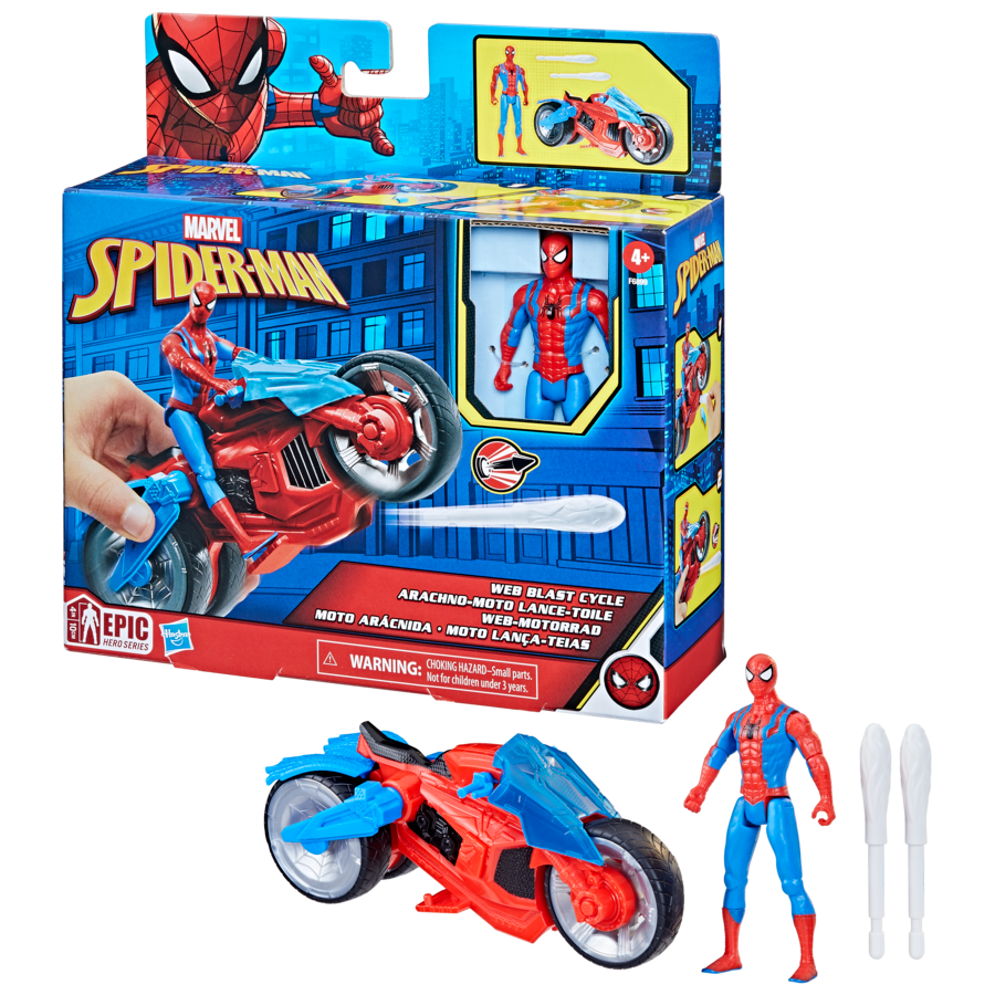 Marvel Spider-Man Web Blast Cycle