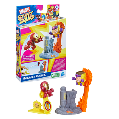 Marvel Stunt Squad Iron Man vs. M.O.D.O.K.