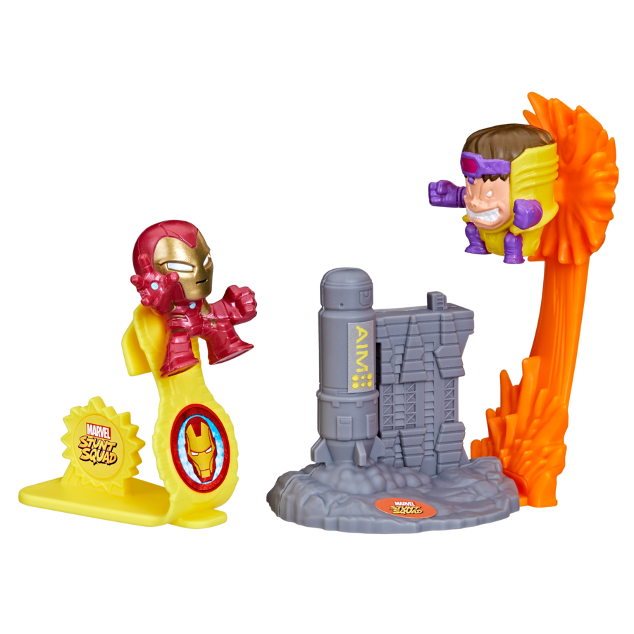 Marvel Stunt Squad Iron Man vs. M.O.D.O.K.