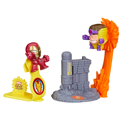 Marvel Stunt Squad Iron Man vs. M.O.D.O.K.