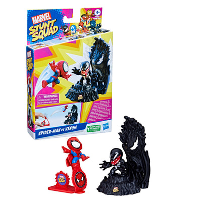 Marvel Stunt Squad Spider-Man vs. Venom Playset