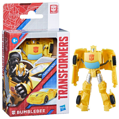 Transformers Toys Authentics Bravo Bumblebee, 4.5" Action Figures for Kids Ages 6+