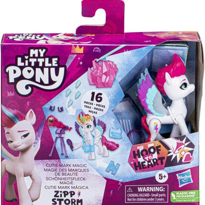 My Little Pony: Make Your Mark Toy Cutie Mark Magic Zipp Storm - 3-Inch Hoof to Heart Pony with Surprise Accessories