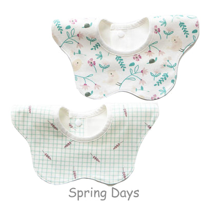 Vigo Cotton Bib For Babies Spring Days Design