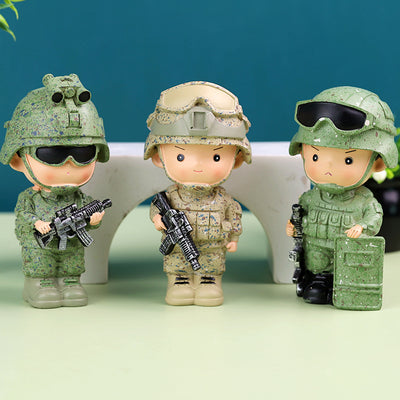 Amaz Box - Enlisted man Collectibles, Collect up to 6 of different Military Themed Figures