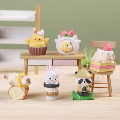 Amaz Box - Language of Food  Collectibles, Collect up to 12 of different Animals in Food Themed Figures