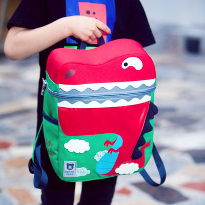 BEDDYBEAR Authentic Dinosaur Design Kids School Bag
