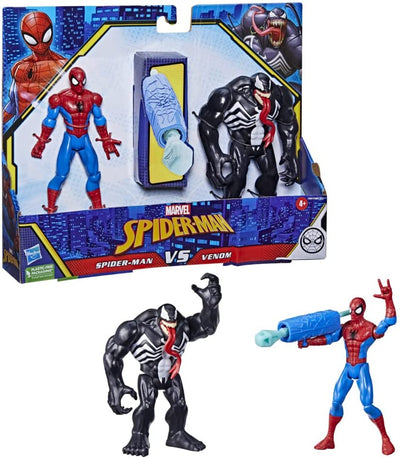 Marvel Spider-Man Spider-Man Vs Venom Battle Packs, 6-Inch-Scale