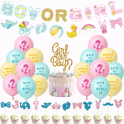 Gender Reveal Decoration Kit