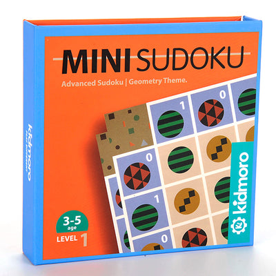 Mini Advance Sudoku Geometry Theme, Level 1, Ages 3-5