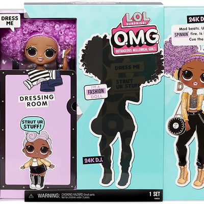 L.O.L. Surprise OMG 24K D.J. Fashion Doll