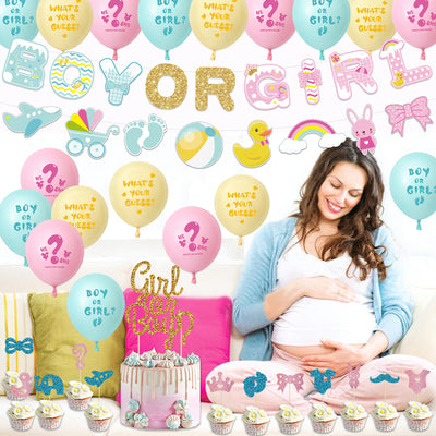Gender Reveal Decoration Kit