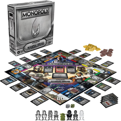 Monopoly Star Wars The Mandalorian Edition, Multicolor, Standard