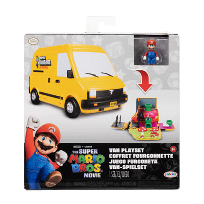 The Super Mario Bros. Movie Van Playset