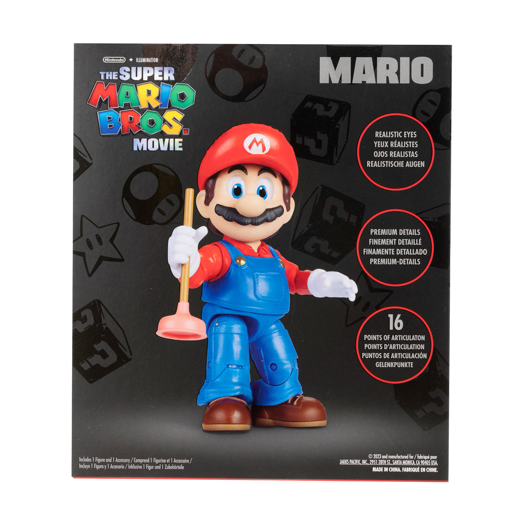 The Super Mario Bros. Movie 5-inch Figure Series, Mario