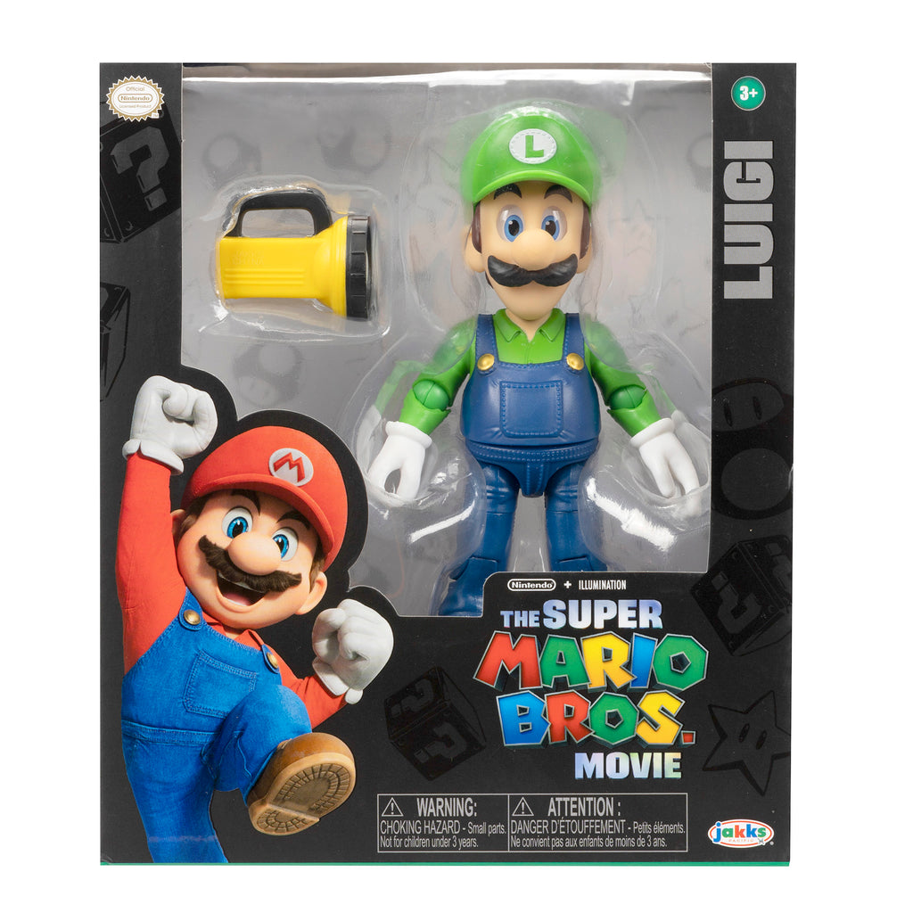 The Super Mario Bros. Movie 5-inch Figure Series, Luigi