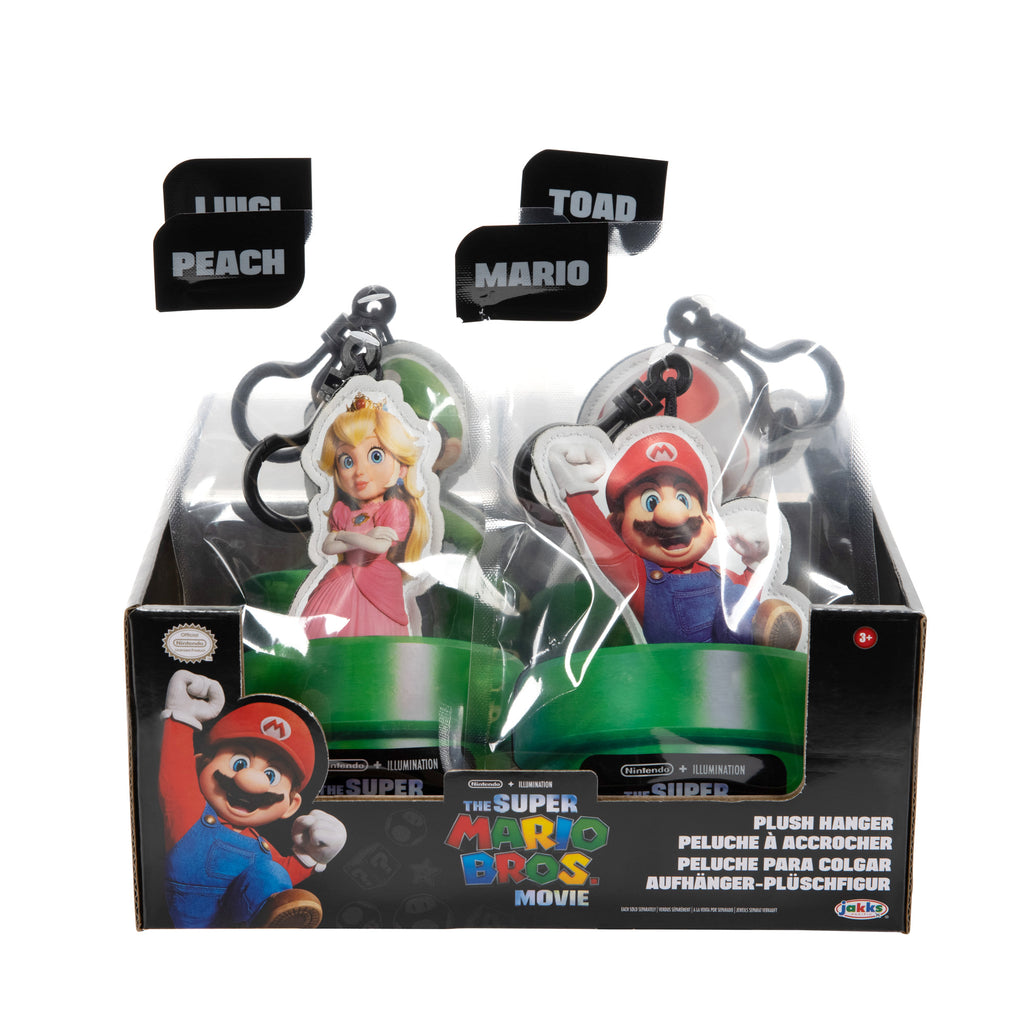 The Super Mario Bros. Movie 5-inch Hanger Plush – Mario