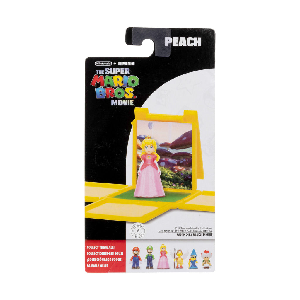 The Super Mario Bros. Movie Mini Figure Question Block – Peach