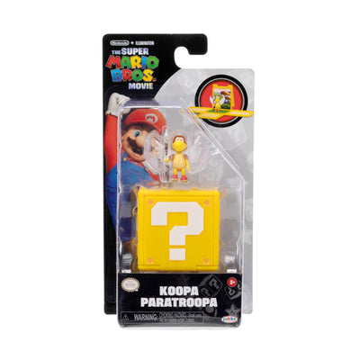 The Super Mario Bros. Movie Figure Question Block – Koopa Paratroopa
