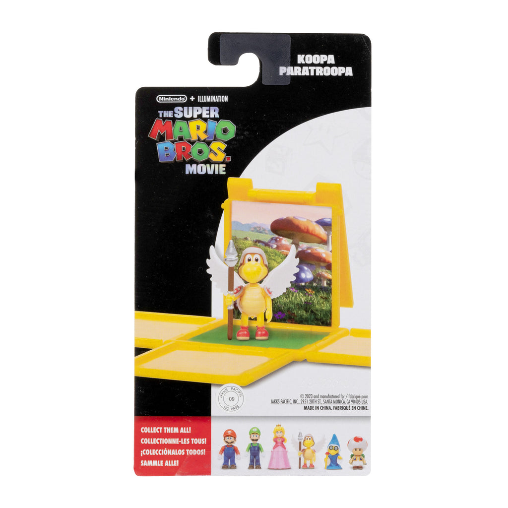 The Super Mario Bros. Movie Figure Question Block – Koopa Paratroopa