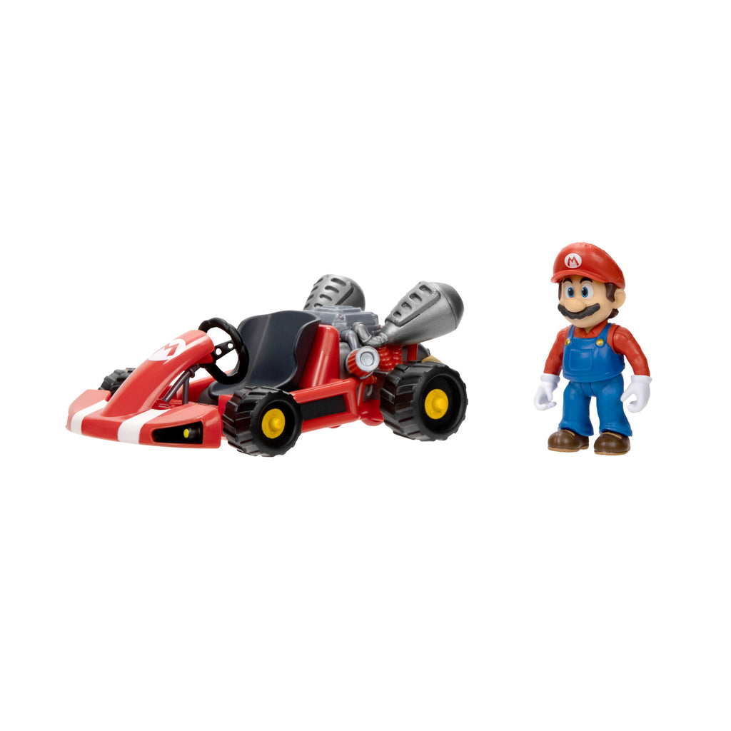 The Super Mario Bros. Movie Pull Back Racer – Mario