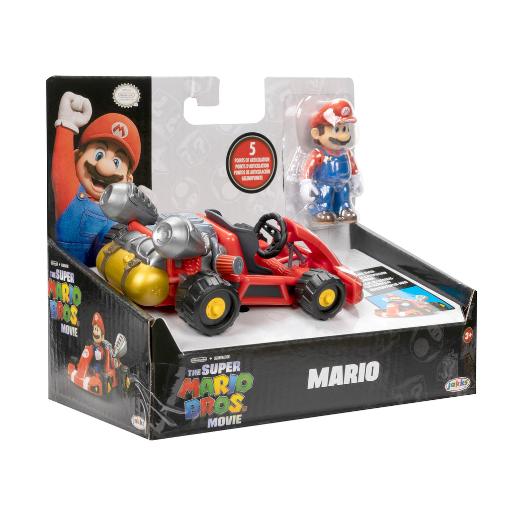 The Super Mario Bros. Movie Pull Back Racer – Mario