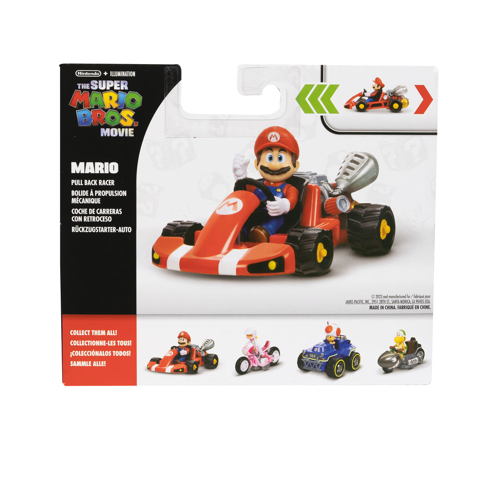 The Super Mario Bros. Movie Pull Back Racer – Mario