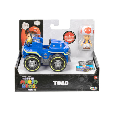 The Super Mario Bros. Movie Pull Back Racer – Toad