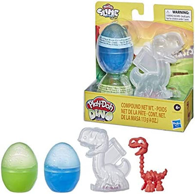 Play-Doh Slime Dino Crew Eggs and Dinosaur Bones Brontosaurus Toy for Kids