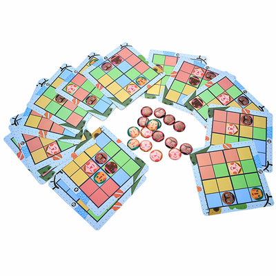 Mini Advance Sudoku People Theme, Level 4, Ages 6-8